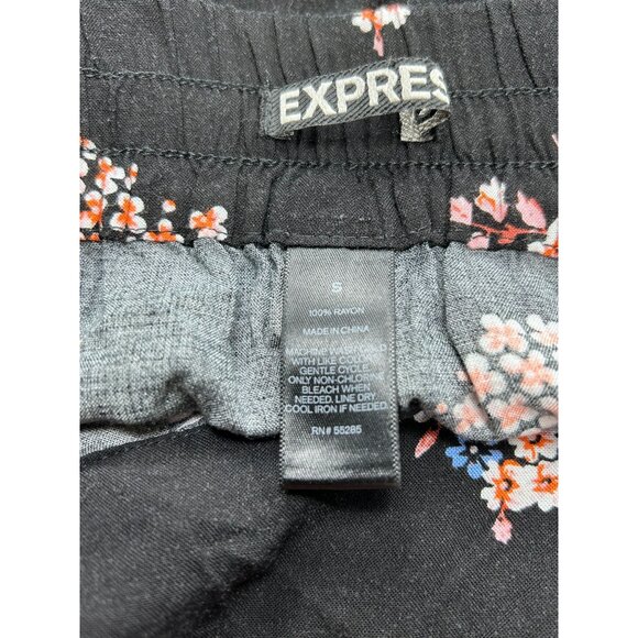 Express Womens Floral Patterned Rayon Shorts Size S - Picture 4 of 7